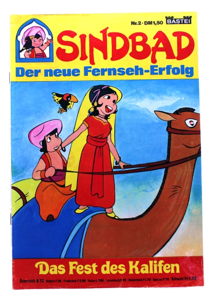 Sindbad - der neue Fernseh-Erfolg Comic Nr. 2: Das Fest des Kalifen von Bastei